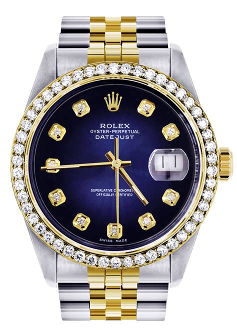 mens diamond watches rolex|rolex men's watch diamond bezel.